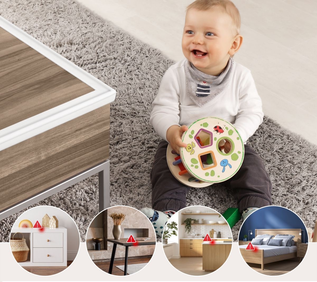 Предпазител за ръбове kantenschutz soft 2x1m