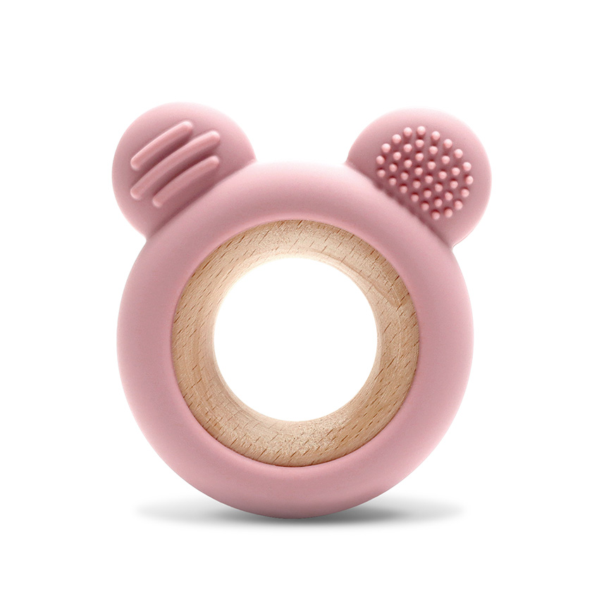 Гризалка Silicone and Beech Teether Bear