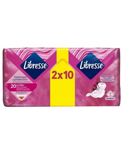 Дамски превръзки Libresse Ultra Regular Duo Pack 2x10 бр.