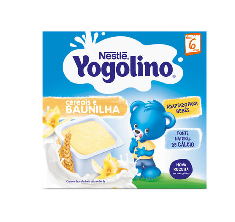 Млечен десерт Yogolino грис и ванилия 4х100 г