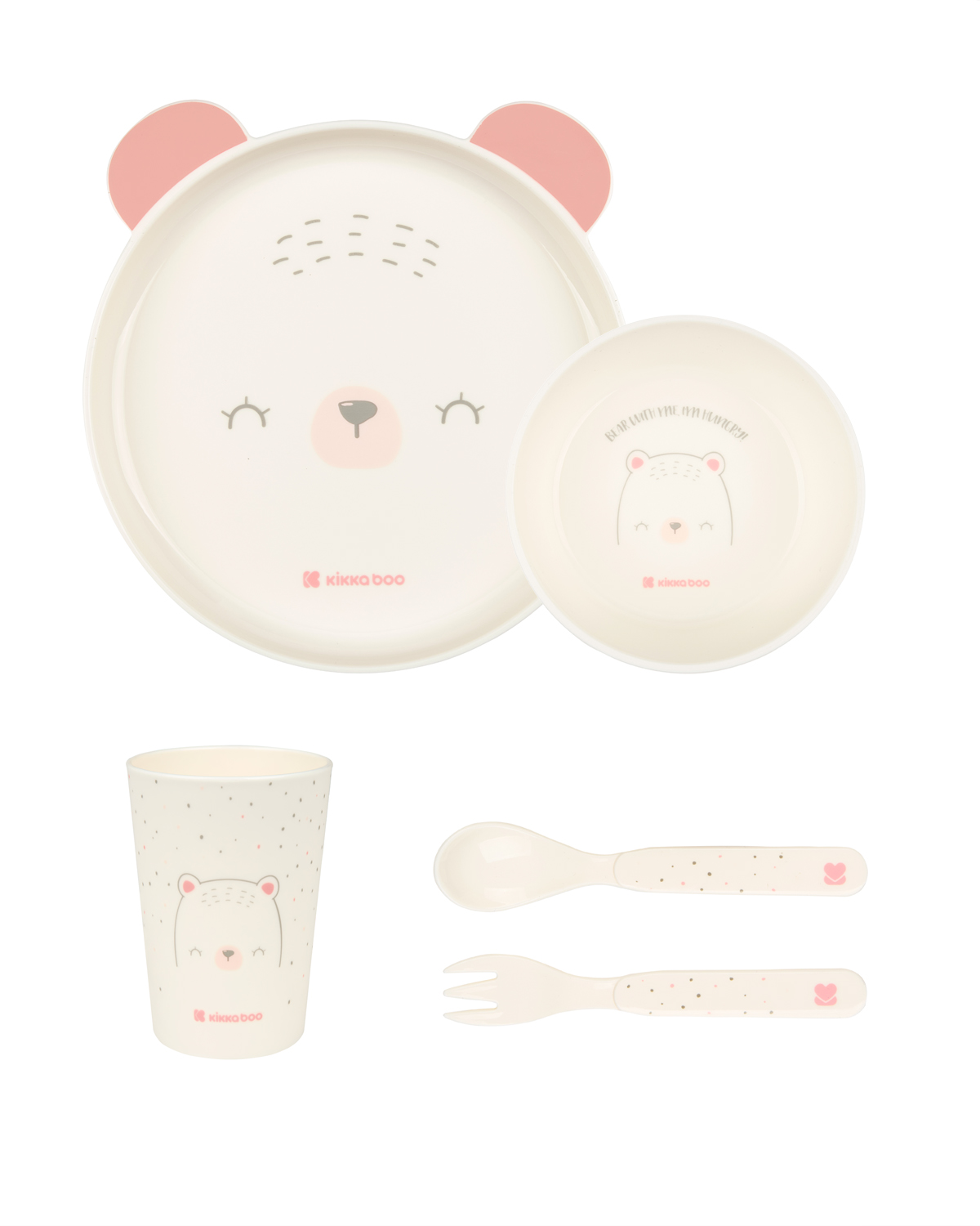 Комплект за хранене Bear with Me 5 части