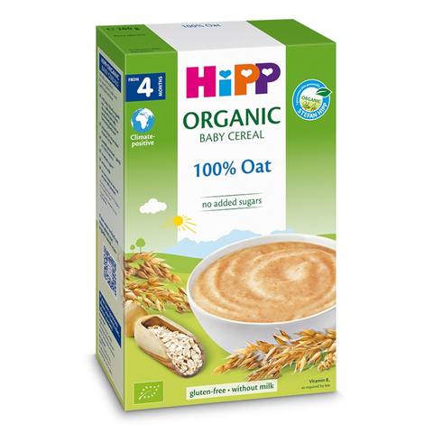 Бебешка каша HiPP Organic Baby Cereal 100% Oat от 4-тия месец