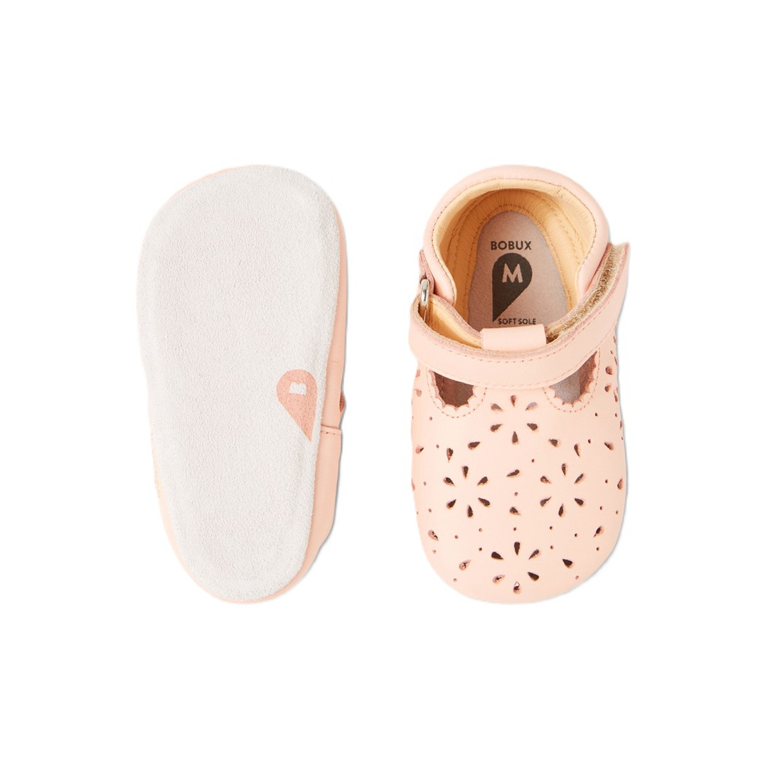 Бебешки буйки Bobux Soft Sole SS Lacey-BQ Peach Parfait M 9-15mth