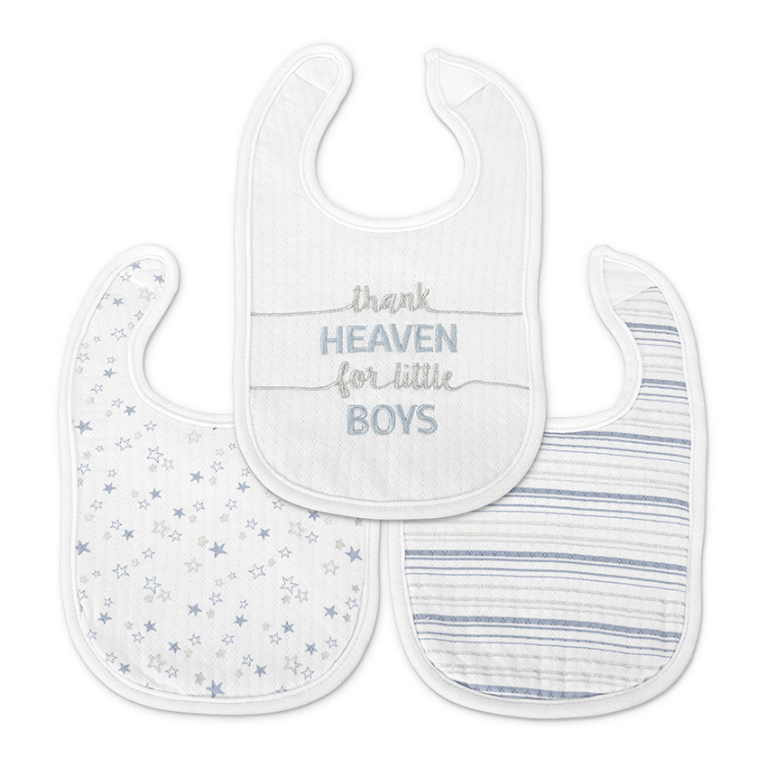 Лигавници Bib Natural 3 бр.. With Velcro