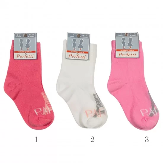 Бебешки чорапи Perfetti Woman`s Anti Slip 2-3г. №24-26