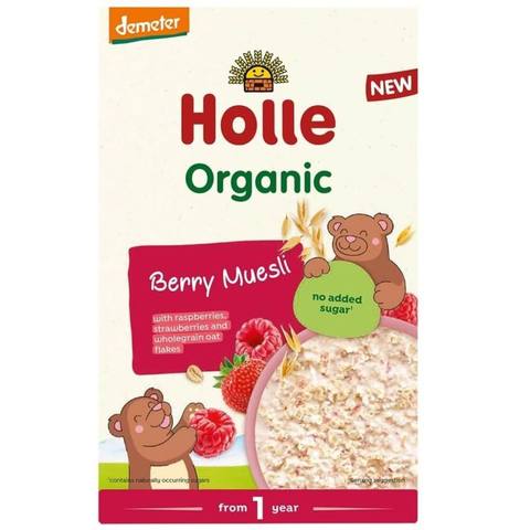 Бебешко мюсли Holle Organic с овес и горски плодове