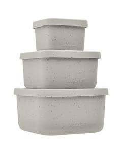 Сет кутии за храна 3 бр Platinum Silicone Sand