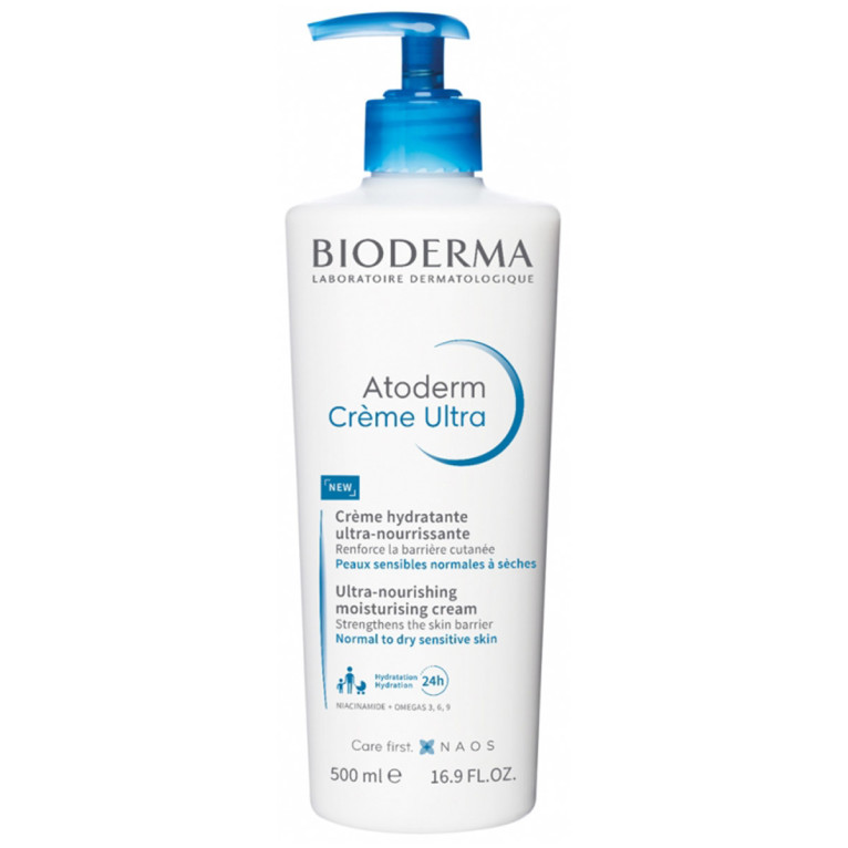 Крем за лице и тяло Bioderma Atoderm Crème Ultra 500 мл.