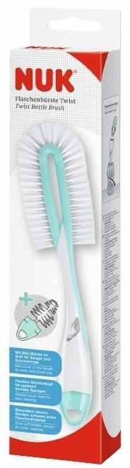 Четка за шише и биберон NUK Twist, Mint