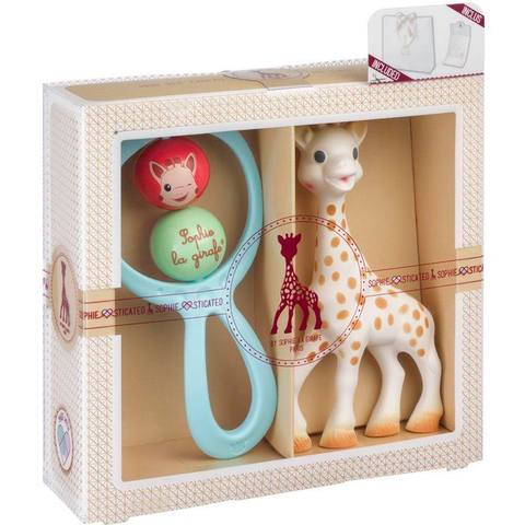 Подаръчен комплект Coffret Sophie + hochet