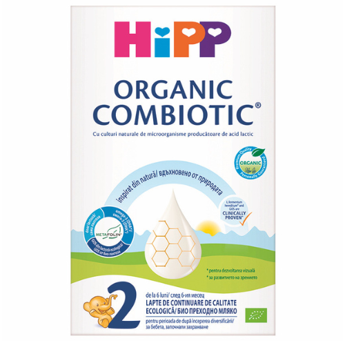 Адаптирано мляко HiPP 2 Organic Combiotic 300 г