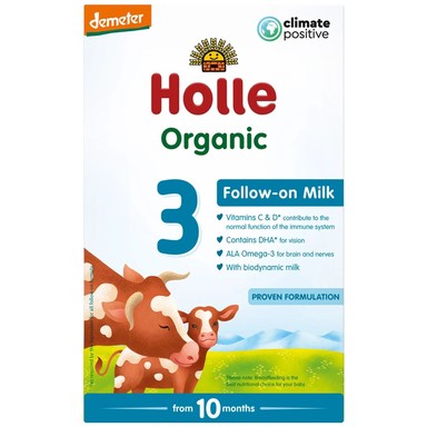Адаптирано мляко Holle Organic 3 от 10 месеца