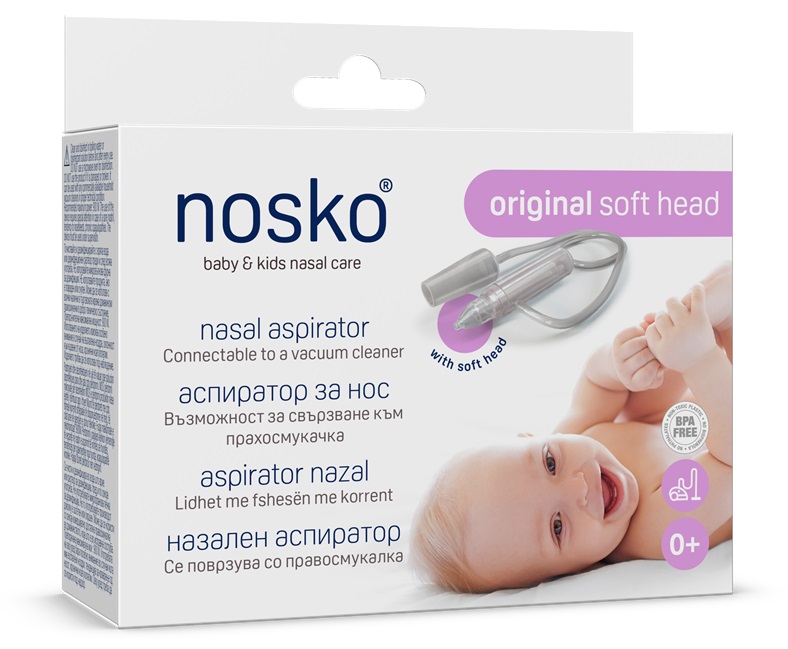 Аспиратор за нос Nosko Original Soft Head