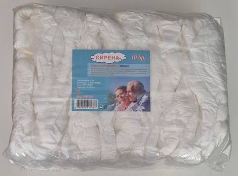 Гащи за възрастни нощни xl 100-130 кг 10 бр