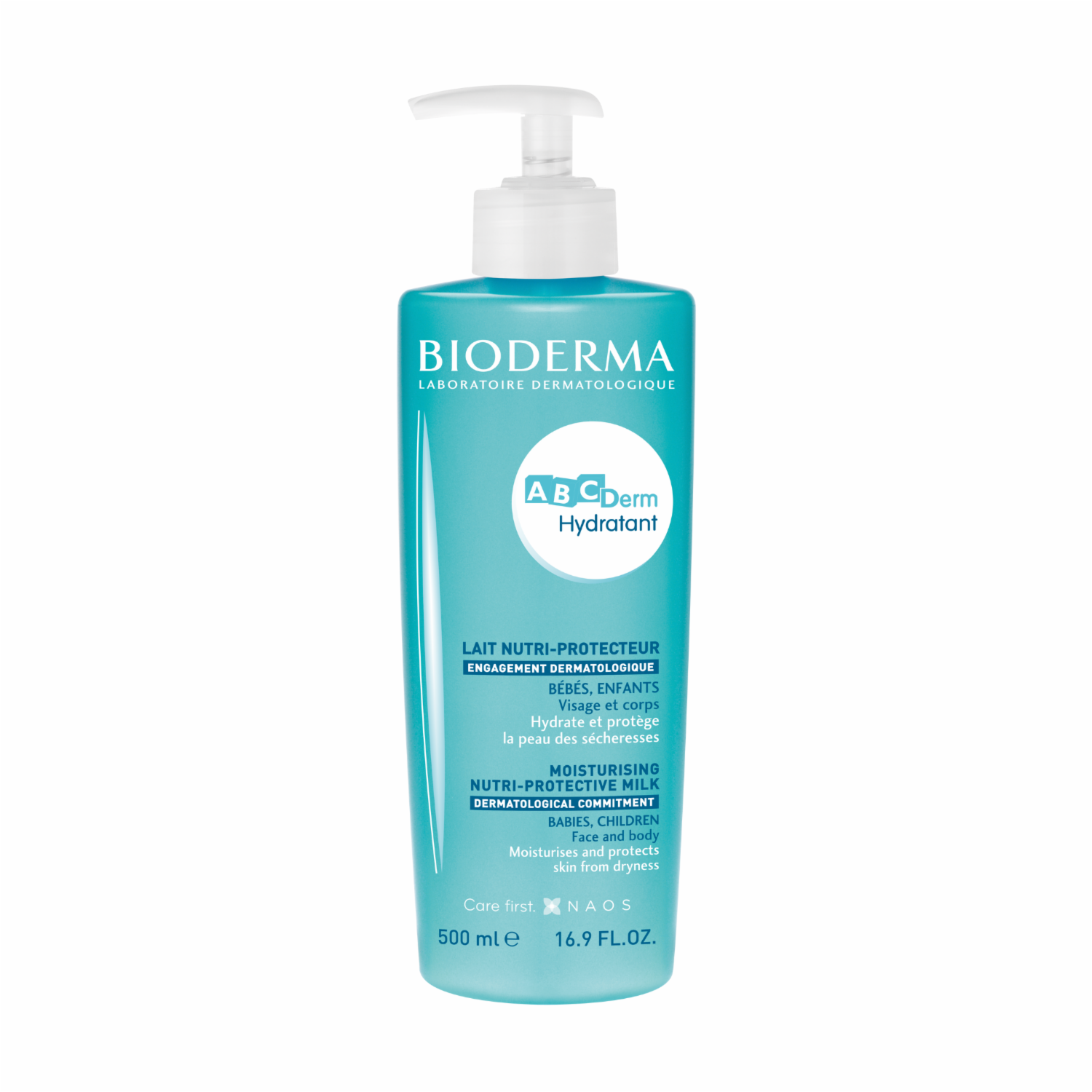 Хидратиращо мляко ABCDerm Hydratant 500 мл.