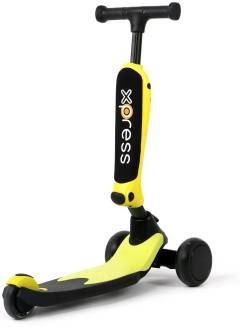 Детски скутер 2 в 1 Chipolino X-Press, жълт