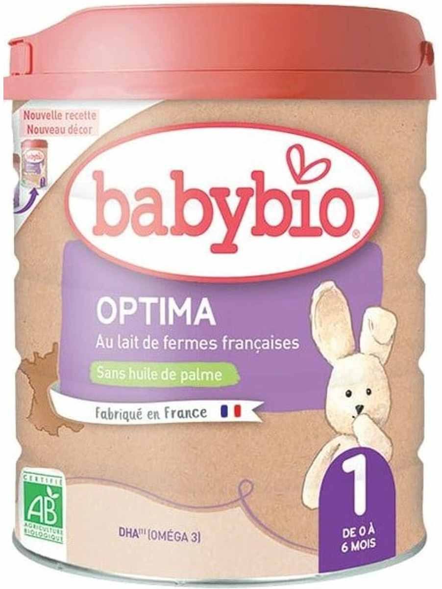 Адаптирано мляко Babybio Optima 1 800 г.