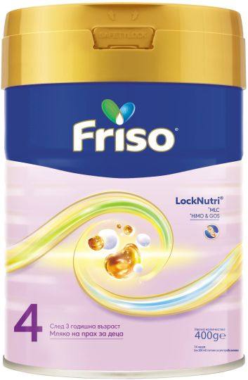 Мляко на прах Friso 4 след 3 годишна възраст 400 гр