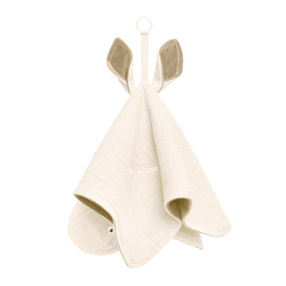 Бебешка кърпа за гушкане BIBS Cuddle Cloth Ivory / Vanilla 1 бр.