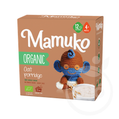 Бебешка овесена каша Mamuko Organic Oat Porridge 200 г. 4+
