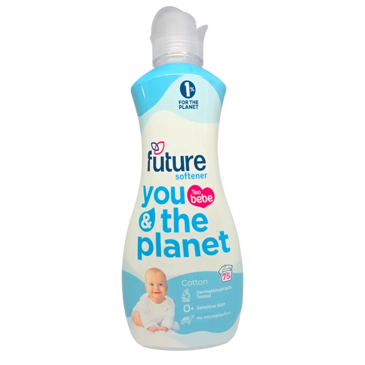 Бебешки омекотител Future You & The Planet Cotton 75 пранета