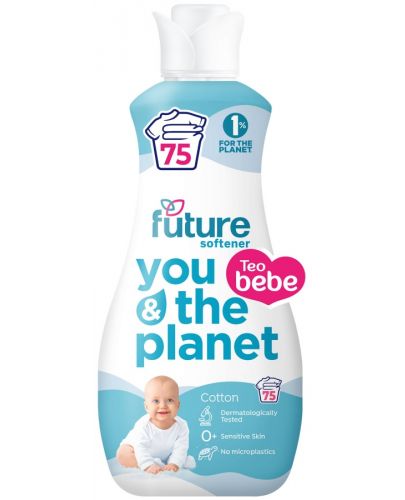 Бебешки омекотител Future You & The Planet Cotton 75 пранета