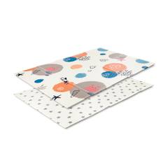 Детско термо килимче за игра Lorelli Ocean & Stars 120-180 см сгъваемо