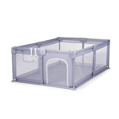Бебешка кошара за игра Chipolino Lotus 120/180 cm, сива