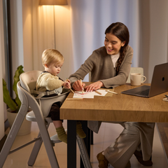 Детско столче за хранене Kinderkraft TINO, Gray