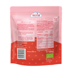 Био зърнена закуска FruchtBar Bio-Frühstücks-Herzen Hafervollkorn Erdbeere Apfel