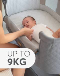 2в1 мини кошара и стол за хранене KikkaBoo Sleat Me