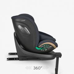 KikkaBoo i-Twist 2026 стол за кола i-Size 40-150 см, черен