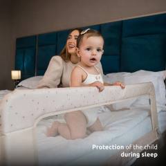 Преграда за легло Lorelli SAFETY NIGHT, сива