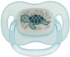 Силиконова залъгалка Canpol babies Love & Sea, 0-6 м, синя