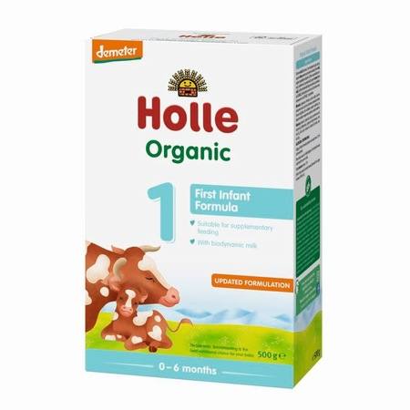 Адаптирано мляко Holle Organic 1 First Infant Milk 0-6м