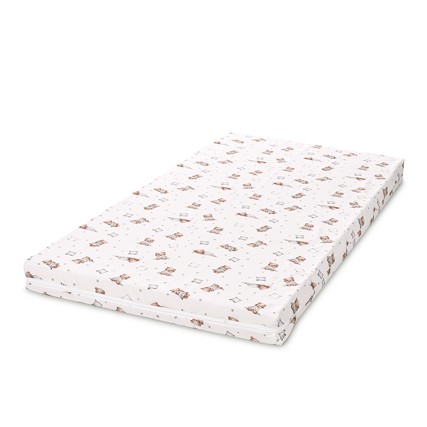 Бебешки матрак Classic пяна 60/120/9 см BEAR AND PILLOW BEIGE