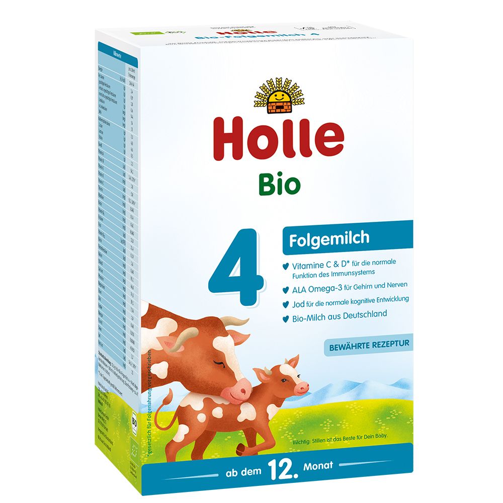 Мляко краве формула 4 за подрастващи 600Г HOLLE