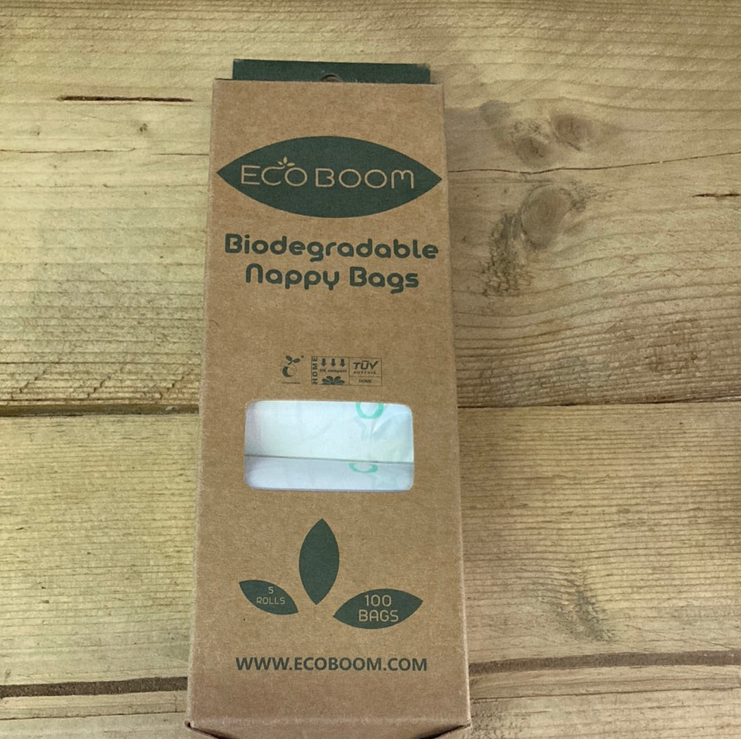 Торбички за пелени Biodegradable Nappy Bags 100 броя