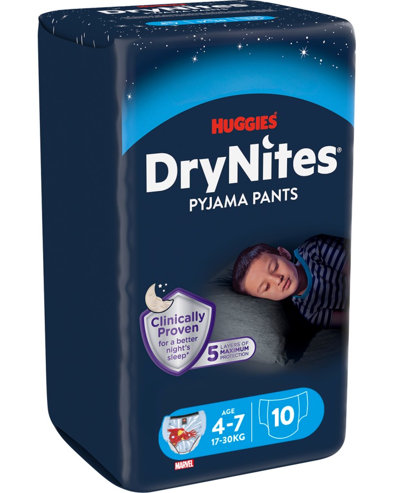 Нощни гащички DryNites Pyjama Pants за момчета