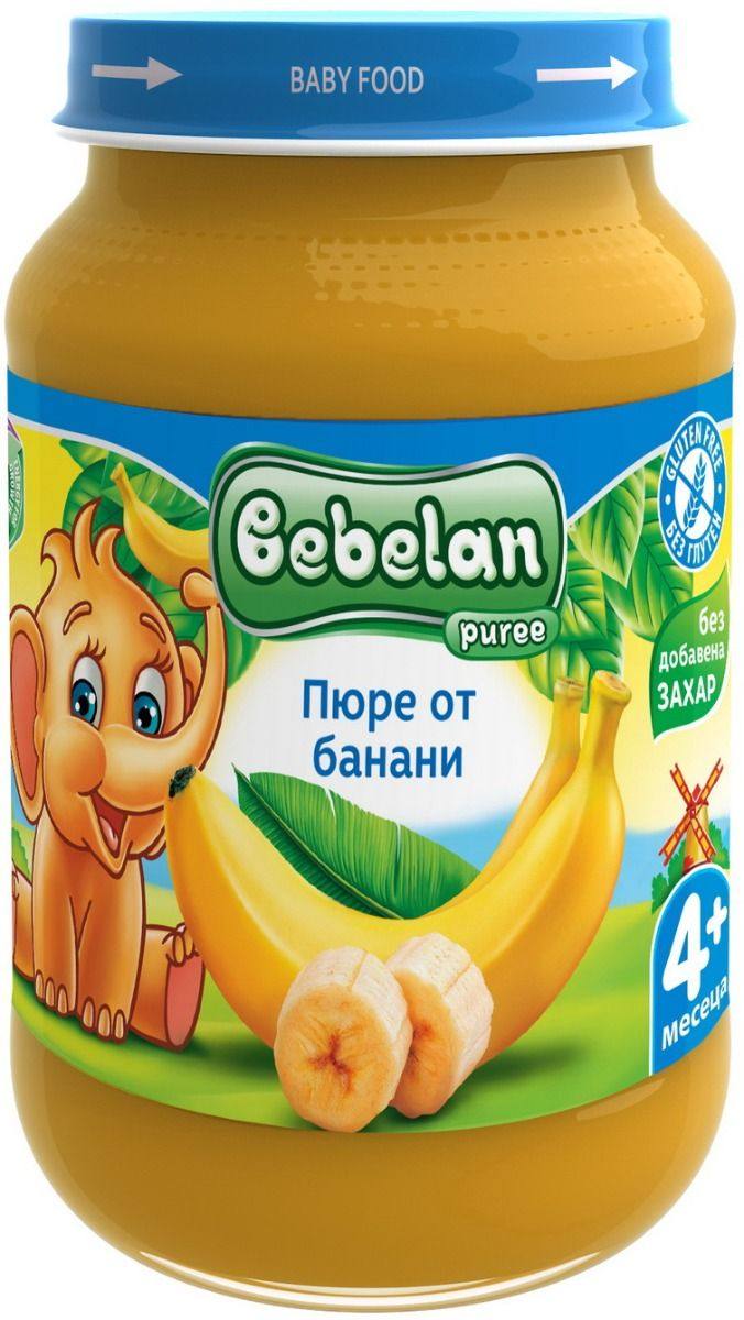 Бебешко пюре Bebelan от банани