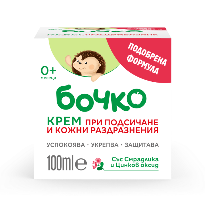 Бебешки крем при подсичане и кожни раздразнения 100 мл
