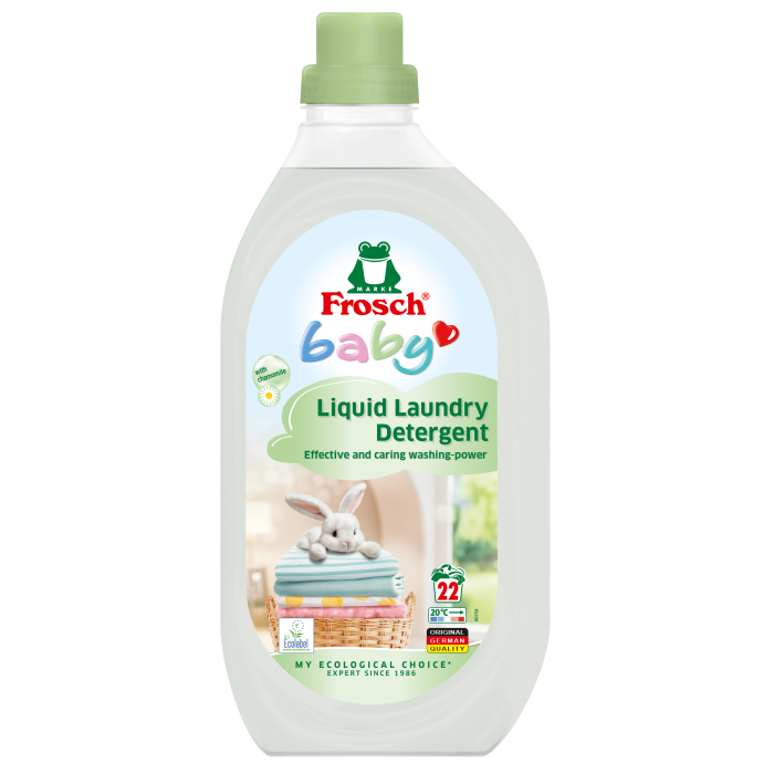 Течен перилен препарат Frosch baby Liquid Laundry Detergent 22 пранета