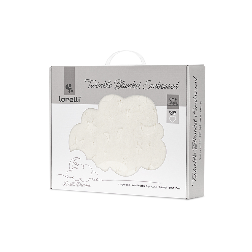 Бебешко одеяло Twinkle Blanket Embossed 80x110 см