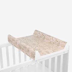 Твърда подложка за повиване Hard Changing Pad Secret Garden Beige 50x70 см