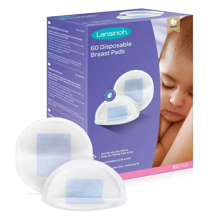 Подплънки за кърма Lansinoh Disposable Breast Pads 60 бр.
