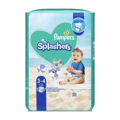 Пелени за плуване Pampers Splashers Baby Shark размер 3, 6-11 кг, 12 броя