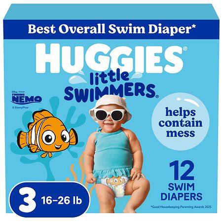 Гащи за плуване Huggies 7-12кг, 12бр