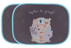 Комплект 2 броя сенници за кола sophie la girafe fresh touch 49 x 36 cm