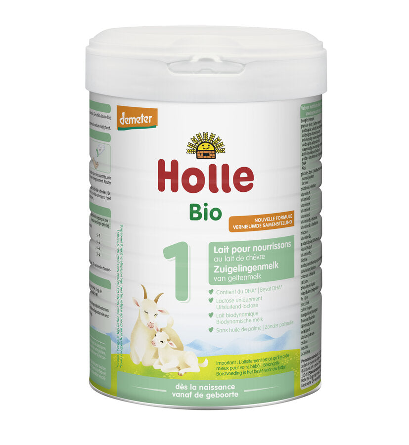 Мляко козе за кърмачета Ф1 800ГР кен HOLLE