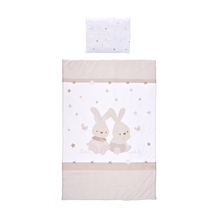 Бебешки спален комплект Honey Bunny Beige от 3 части